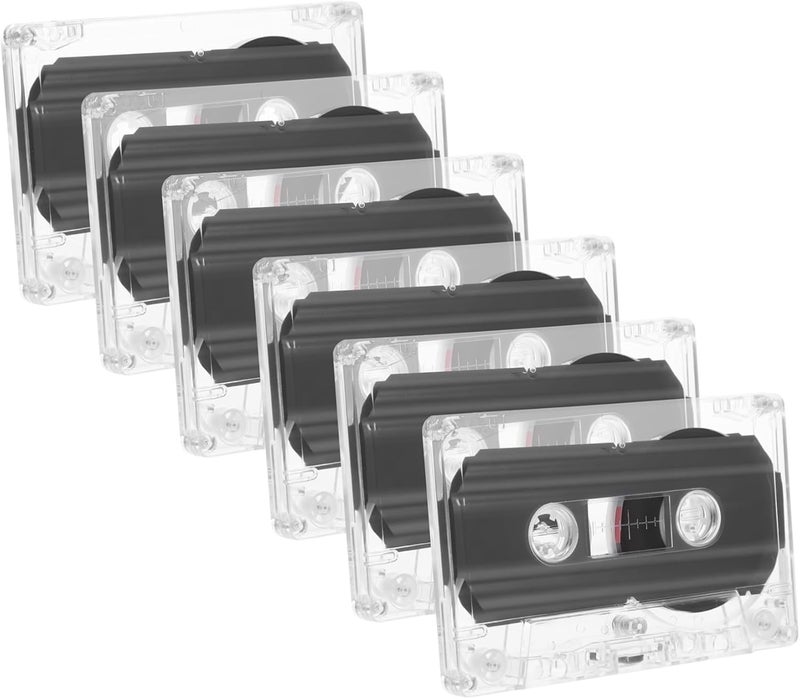 CIYODO Recording Tape 60 Minute Blank Tapes for Home Use Microcassette Compatible with Language Repeaters Durable Plastic Design - Image 1